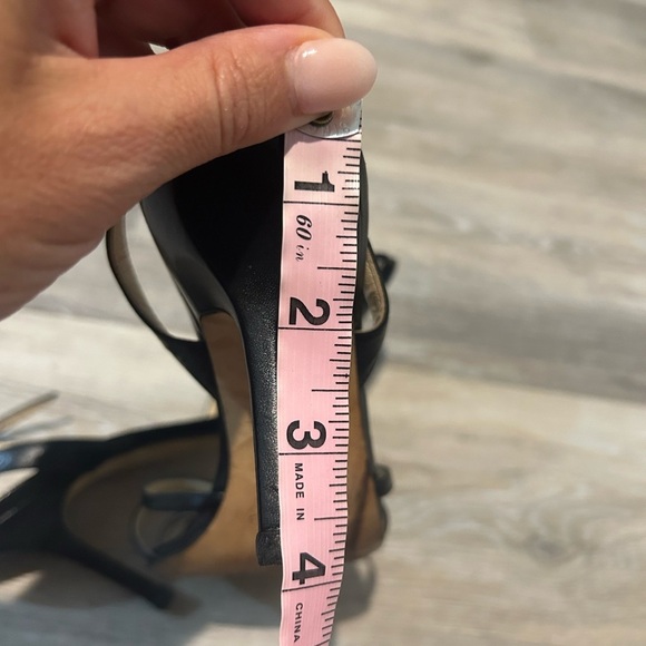 Jimmy Choo Black Stiletto Heels with Slingback Strap - Picture 8 of 8